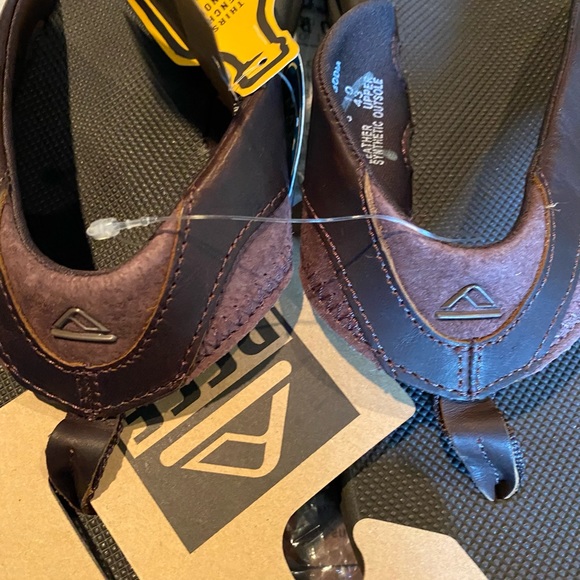 Reef Fanning brown leather sandals new asst sizes - Picture 6 of 6